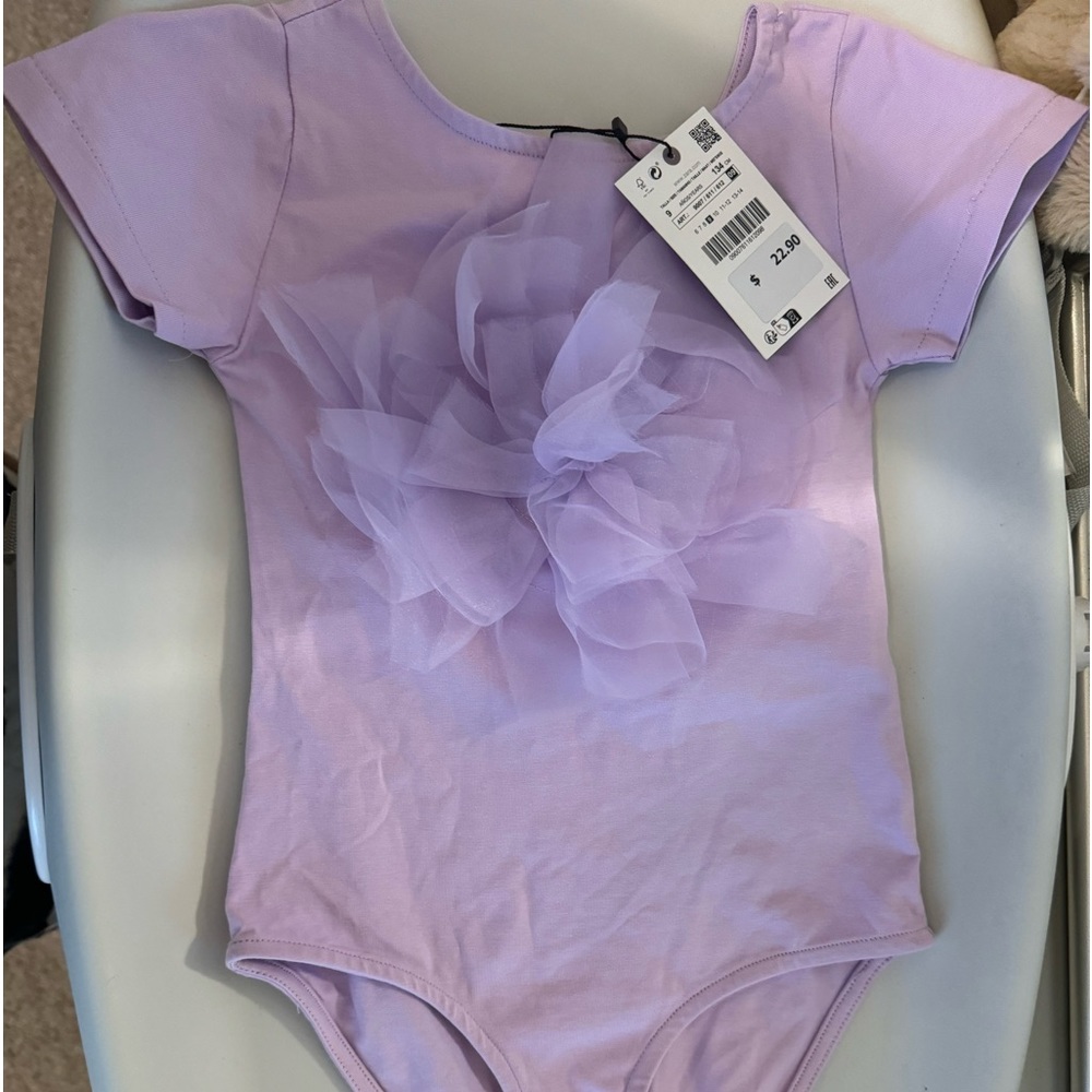 Zara Purple One piece body suit